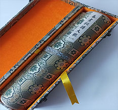 金山书画装裱案例